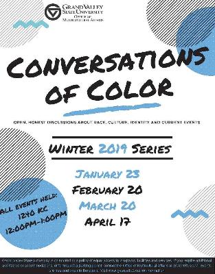 Conversations of Color Flyer